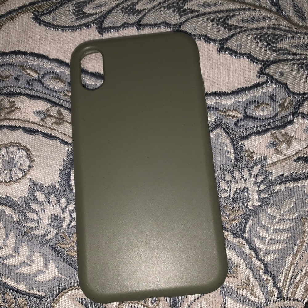 iPhone XR Olive green phone case